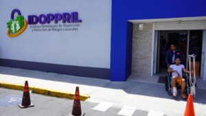 Facha frontal de la sede central del IDOPPRIL (Foto de archivo de LaSeguridadSocial.Do)