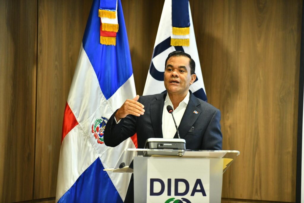 Fotografía de Elías Báez, director general de la DIDA. (Archivo de LaSeguridadSocial.Do)
