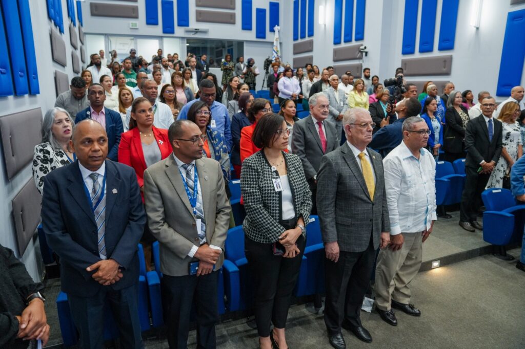 Participantes del lanzamiento de la oferta formativa. (LaSeguridadSocial.Do)