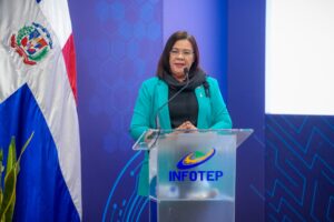 Maira Morla, sub directora general del INFOTEP. (LaSeguridadSocial.Do)
