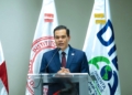 Elías Báez, director general de la DIDA, mientras da las palabras de apertura del Diplomado en Seguridad Social (LaSeguridadSocial.Do)