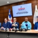 El ministro de Trabajo, Eddy Olivares Ortega, anuncia el aumento de 20% al salario mínimo del sector construcción. | Foto: Presidencia RD