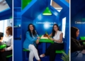 El stand «Casita del Futuro» de la SIPEN ofreció orientación personalizada sobre el Sistema Dominicano de Pensiones durante la feria Finanzas con Cucharitas 2026. | Fuente: SIPEN