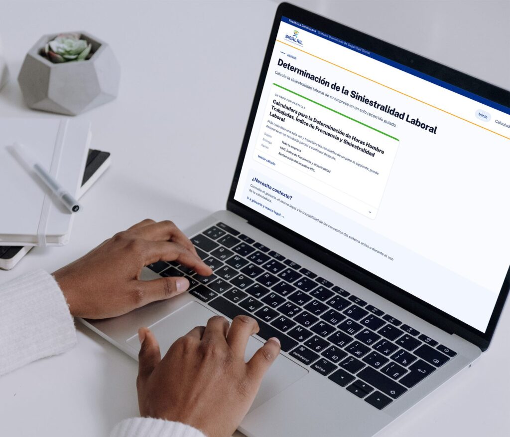 La SISALRIL pone a disposición la Calculadora de Siniestralidad Laboral, herramienta gratuita para medir accidentes y ausentismo en las empresas dominicanas. (Fuente: SISALRIL)