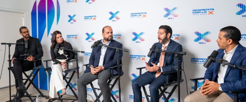 El superintendente de Pensiones, Francisco A. Torres, durante su participación en el programa Despierta con la X en la Expo de Valores 2026. | Foto: SIPEN