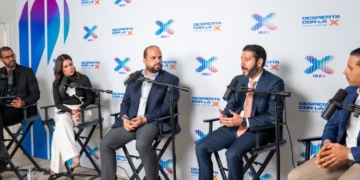 El superintendente de Pensiones, Francisco A. Torres, durante su participación en el programa Despierta con la X en la Expo de Valores 2026. | Foto: SIPEN