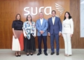 James García, presidente ejecutivo de Seguros SURA, durante el lanzamiento de Moto Seguro en Santo Domingo. | Fuente: Seguros SURA