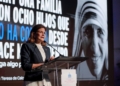 La vicepresidenta Raquel Peña durante la conferencia magistral sobre erradicación de la pobreza organizada por Supérate. | Foto: Presidencia RD